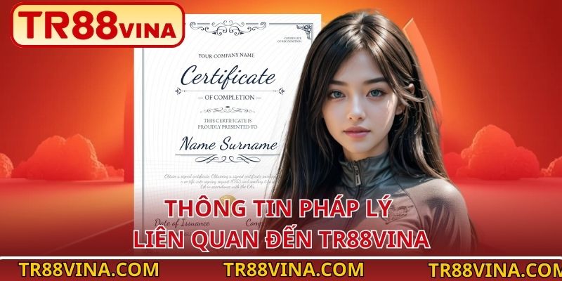 Thông tin pháp lý liên quan đến TR88vina